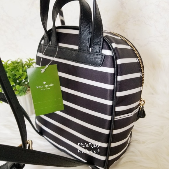 NWT Kate Spade Mini Bradley Stripes - Picture 3 of 7